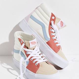 Vans Sk8-Hi Platform 2.0 Sneakers "Twill Pastel"