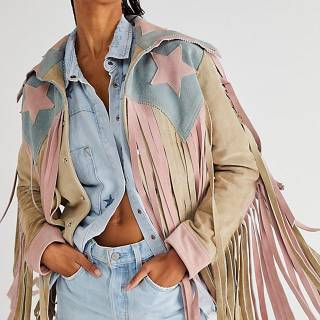 Understated Leather Jacket "Americana"