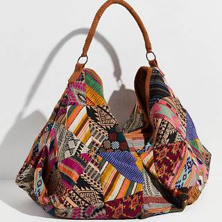 Free People Tote Bag "Technicolor"