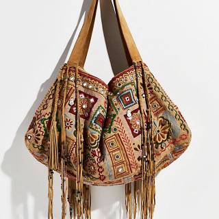 Nigel Preston Boho Bag "Mirror Hobo"