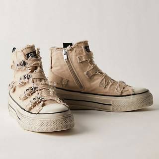 Ash Buckle Hi Top Sneakers "Mae"