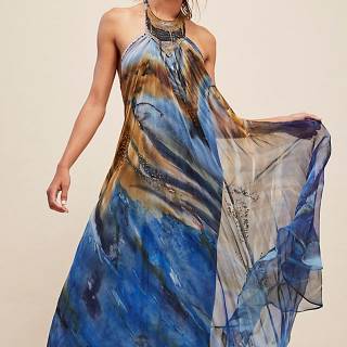Cecilia de Bucourt Maxi Dress "Chains"