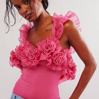 Free People Bodysuit "Until Next Time"