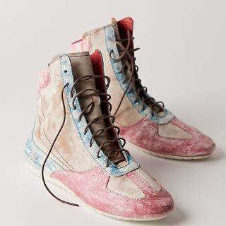 Bed Stu Boxing Lace Up Boots "Lainey"