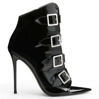 Giuseppe Zanotti Black Boots "INTRIIGO BUCKLE"