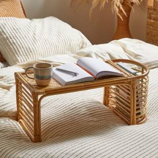 Rattan Bamboo Bed Tray "Laurie"