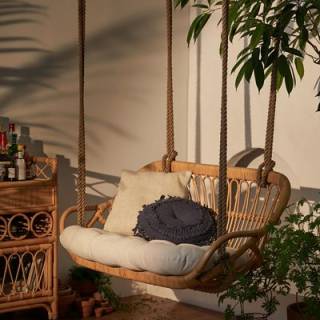 Rattan Hanging Sofa "Melawai"