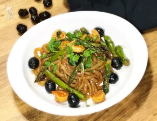 Keto Shrimp Shirataki Noodles