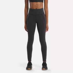Reebok Women's Lux High-Rise Leggings in Black (100028143)