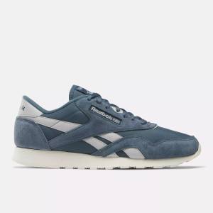 Reebok Classic Nylon Men's Shoes in Blue (100032794)