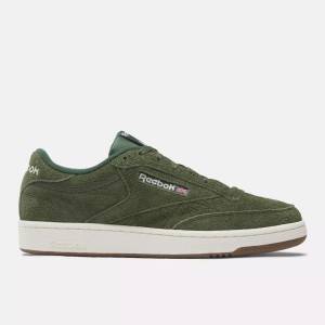 Reebok Club C 85 Men's Shoes in Green (100033002)