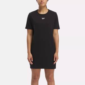 Reebok Identity Women's T-Shirt Dress in Black (100034707)