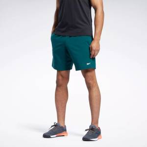Reebok Men's Workout Ready Shorts in Green (100043423)
