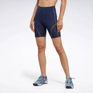 Reebok Women's MYT Short Tights in Blue (100059835)