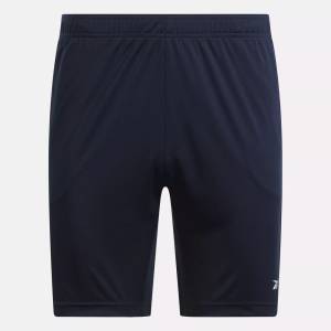 Reebok Men's Training Knit Shorts in Blue (100070671)