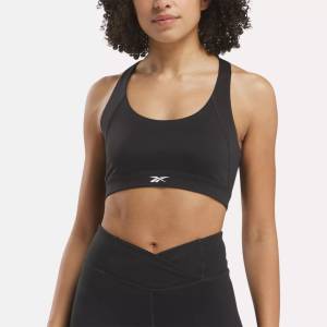Reebok ID Women's Train Racer Bra in Black (100075421)