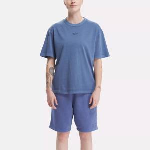 Reebok Identity Men's Washed T-Shirt in Blue (100075632)