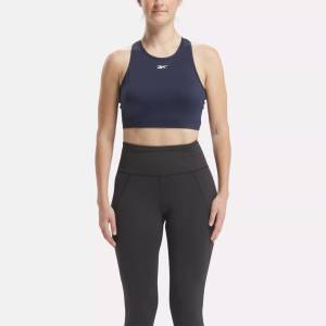 Reebok ID Women's Train Vector Bralette in Blue (100076220)