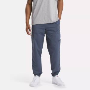 Reebok Men's Classics Uniform Woven Cargo Pants in Blue (100202683)