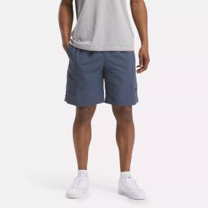 Reebok Men's Classics Uniform Woven Cargo Shorts in Blue (100202685)