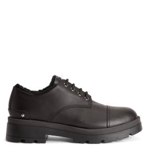 Giuseppe Zanotti Black Lace Up "LAPLEY"