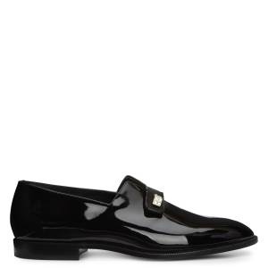 Giuseppe Zanotti Black Loafers "MARTY"
