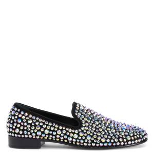 Giuseppe Zanotti Black Loafers "MARVIN CALEIDO"