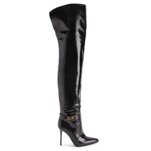 Giuseppe Zanotti Black Boots "FRANNIE HIGH"