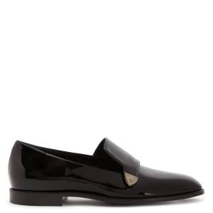Giuseppe Zanotti Black Loafers "EFLAMM"