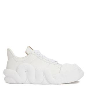 Giuseppe Zanotti White Low-Top Sneakers "COBRAS"