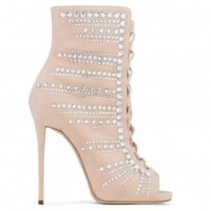 Giuseppe Zanotti KAYLEE Crystals Heel Boots