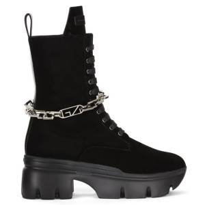 Giuseppe Zanotti Women's Biker Boots "Apocalypse Chain"