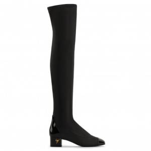 Giuseppe Zanotti - MOLLY - Black Women's Nappa Cuissard Boot