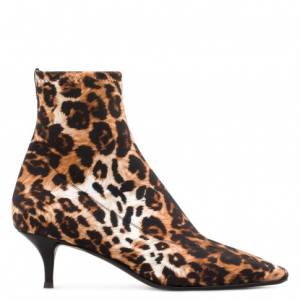 Giuseppe Zanotti Women's Boots "SALOMÈ" Leopard
