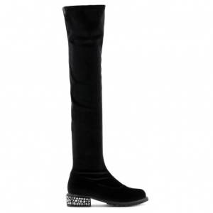 Giuseppe Zanotti Boots "CAROLE" Black Thigh High