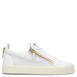 Giuseppe Zanotti Low Tops - FRANKIE - Men's White Sneakers