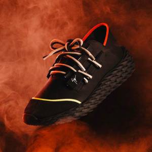 Giuseppe Zanotti Men's Sneakers "Black Urchin"