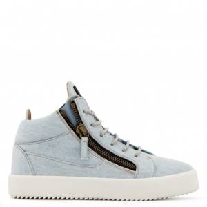 Giuseppe Zanotti Sneakers "Blue Kriss" Mid-Tops