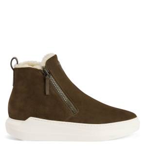Giuseppe Zanotti Beige Boots "CONLEY HIGH"