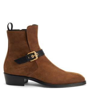 Giuseppe Zanotti Brown Boots "JHONNY"