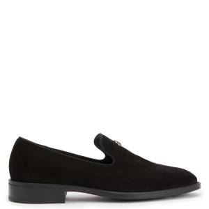 Giuseppe Zanotti Black Loafers "IMRHAM"