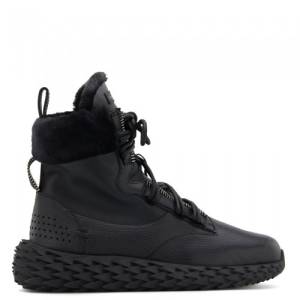 Giuseppe Zanotti Men's High-Top Sneakers "Black Urchin"