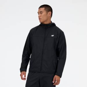 New Balance Men's Athletics Woven Jacket - Black (MJ41506BK)
