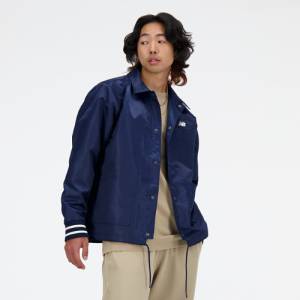 New Balance Men's Sportswear's Greatest Hits Coaches Jacket - Blue (MJ41553NNY)