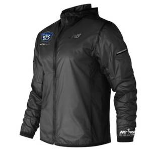 New Balance Men's United Airlines NYC Half Light Packable Jacket - (MJ81240C)