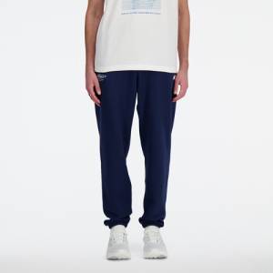 New Balance Men's United Airlines NYC Half French Terry Jogger - Blue (MP41519CNNY)
