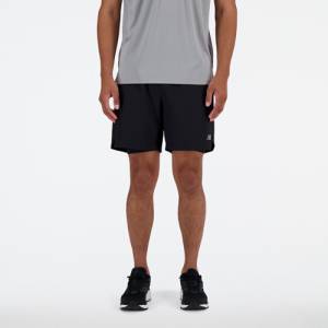 New Balance Men's AC Lined Short 7" - Black (MS41288BK)
