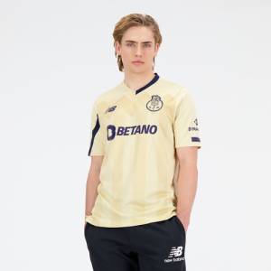 New Balance Men's FC Porto Away Short Sleeve Jersey - Black (MT230220AWY)