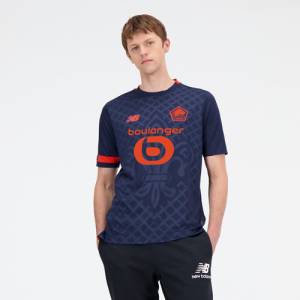New Balance Men's Lille LOSC Third Short Sleeve Jersey - Print / Pattern / Misc (MT230256THD)