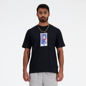 New Balance Men's Coco Gauff Melbourne T Shirt - Black (MT41411BK)